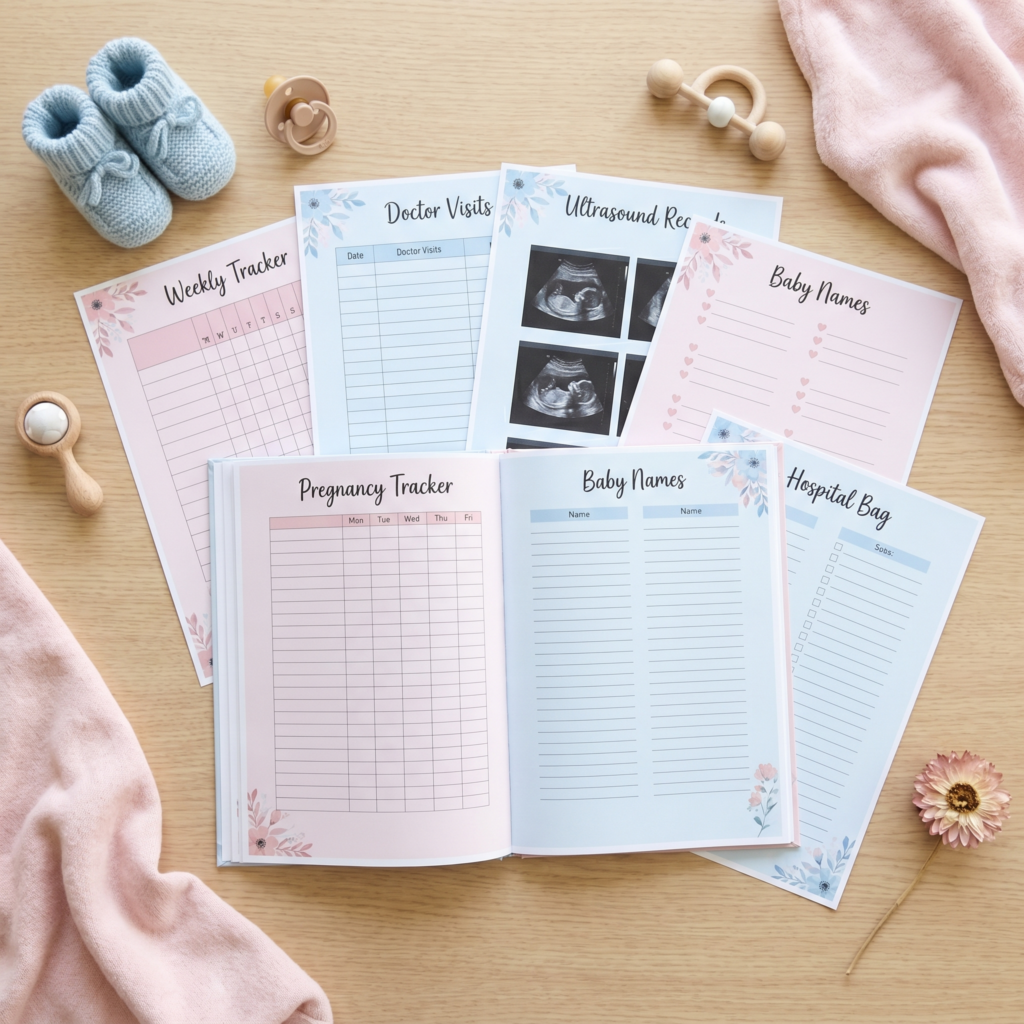Zwangerschap & Baby Tracker Bundel