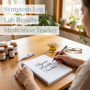 Schildklier & Thyroid Health Tracker — Hashimoto & Graves Dagboek